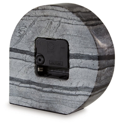 Ashley Janmour Black Table Clock