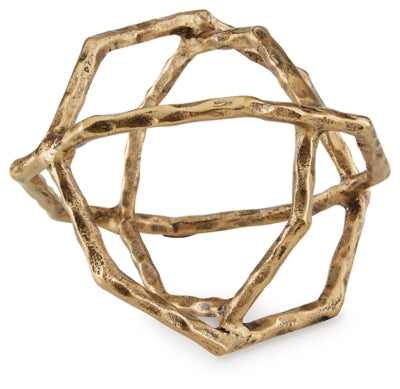 Ashley Laddington Antique Brass Finish Sculpture