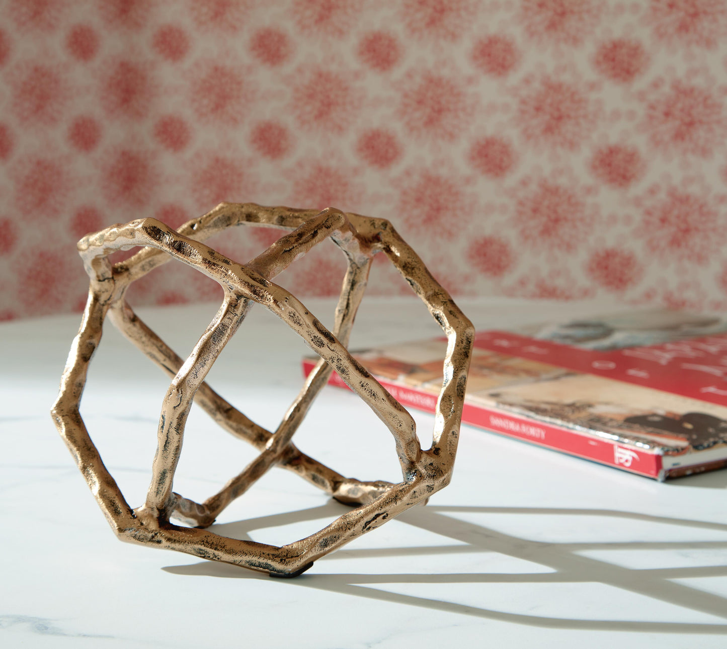 Ashley Laddington Antique Brass Finish Sculpture