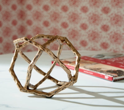 Ashley Laddington Antique Brass Finish Sculpture