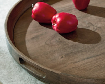 Ashley Webbworth Gray Brown Tray