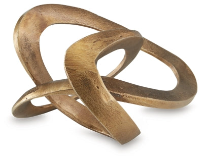 Ashley Dunnruck Antique Brass Finish Sculpture