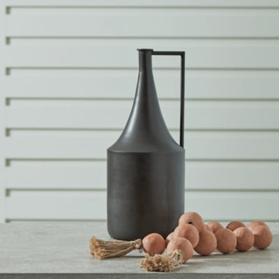 Ashley Zainforth Distressed Brown Vase