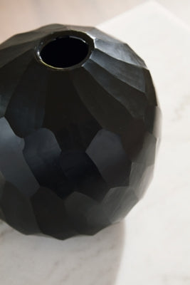 Ashley Ryanford Black Vase