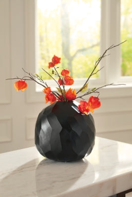 Ashley Ryanford Black Vase