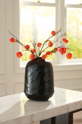 Ashley Ryanford Black Vase