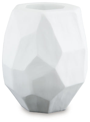 Ashley Karenton White Vase