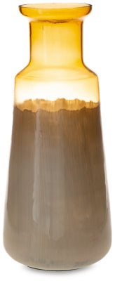 Ashley Wynburg White Amber Vase