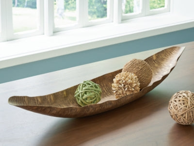 Ashley Wystenburg Antique Gold Finish Tray