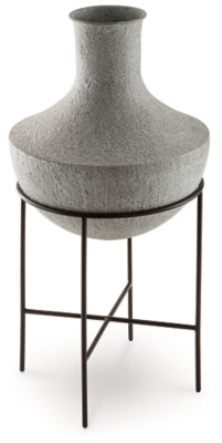 Ashley Estonbank Distressed Cream Vase