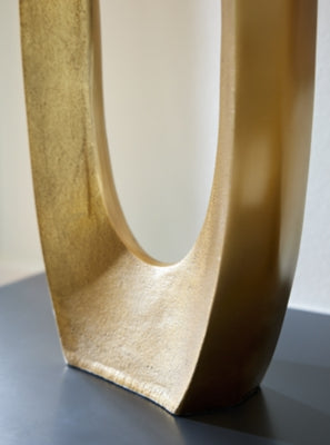 Ashley Lawtonville Antique Gold Finish Vase