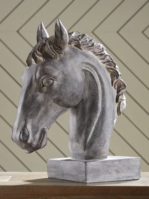 Ashley Carnlow Antique Black Sculpture