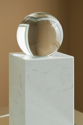 Ashley Sellner Clear White Sculpture
