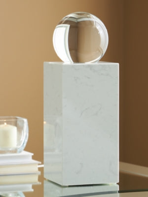 Ashley Sellner Clear White Sculpture