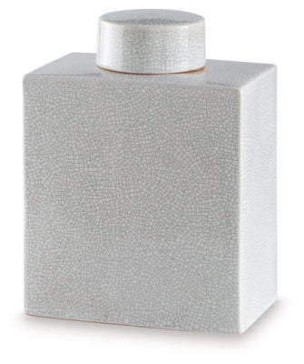 Ashley Haddworth Antique White Jar