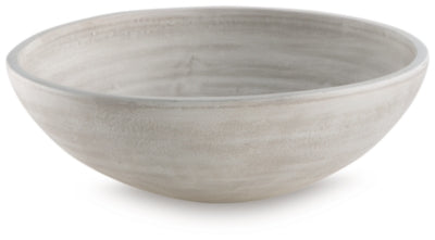 Ashley Meadie Distressed White Bowl