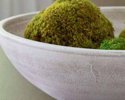 Ashley Meadie Distressed White Bowl