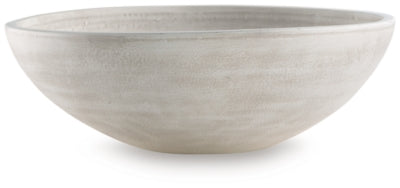 Ashley Meadie Distressed White Bowl