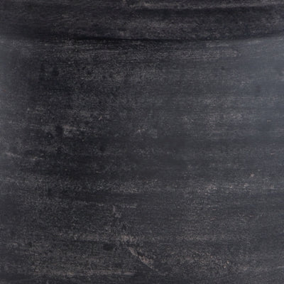 Ashley Meadie Distressed Black Vase