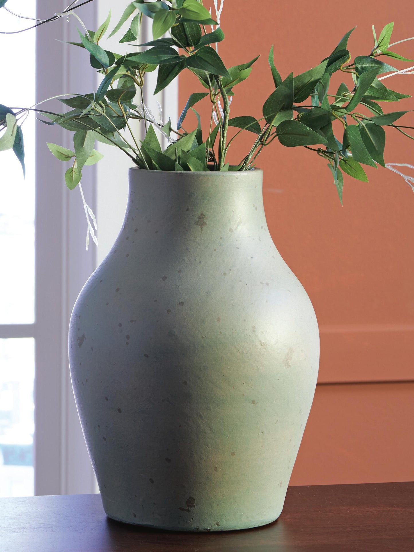Ashley Baychester Antique Green Vase