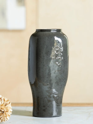 Ashley Kierlain Gray Black Vase