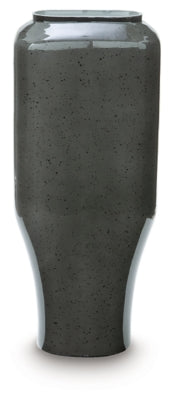 Ashley Kierlain Gray Black Vase