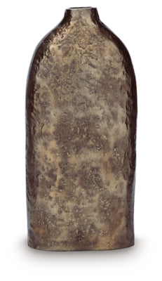Ashley Wallmond Antique Brass Finish Vase