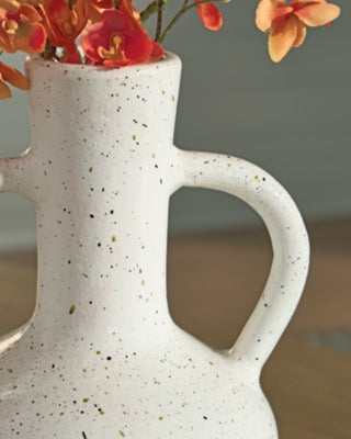 Ashley Dallinworth White Black Vase