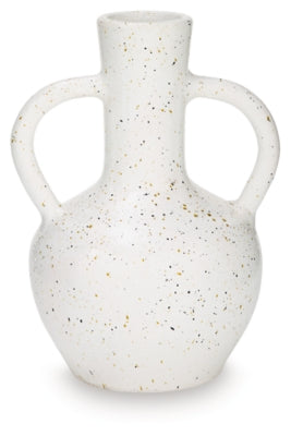 Ashley Dallinworth White Black Vase