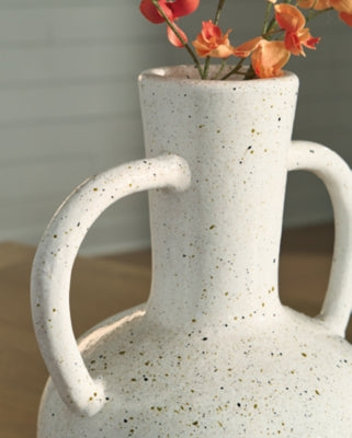 Ashley Dallinworth White Black Vase