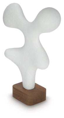 Ashley Lavarsen White Brown Sculpture