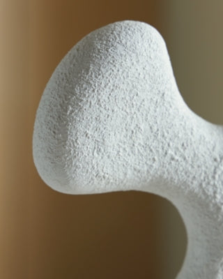 Ashley Lavarsen White Brown Sculpture