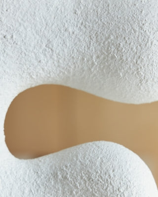 Ashley Lavarsen White Brown Sculpture