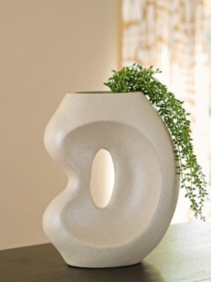 Ashley Odion Stone Vase