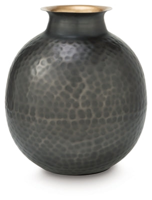 Ashley Woody Pewter Gold Finish Vase