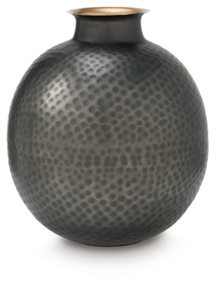 Ashley Woody Pewter Gold Finish Vase