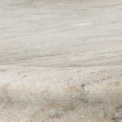 Ashley Saskia Clear Beige Candle Holder