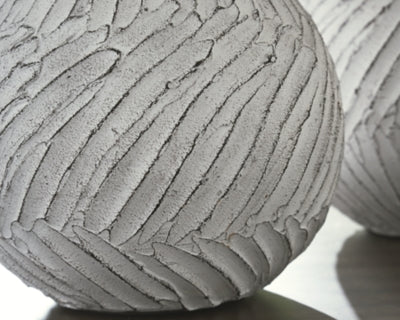 Ashley Shelvie Distressed White Vase