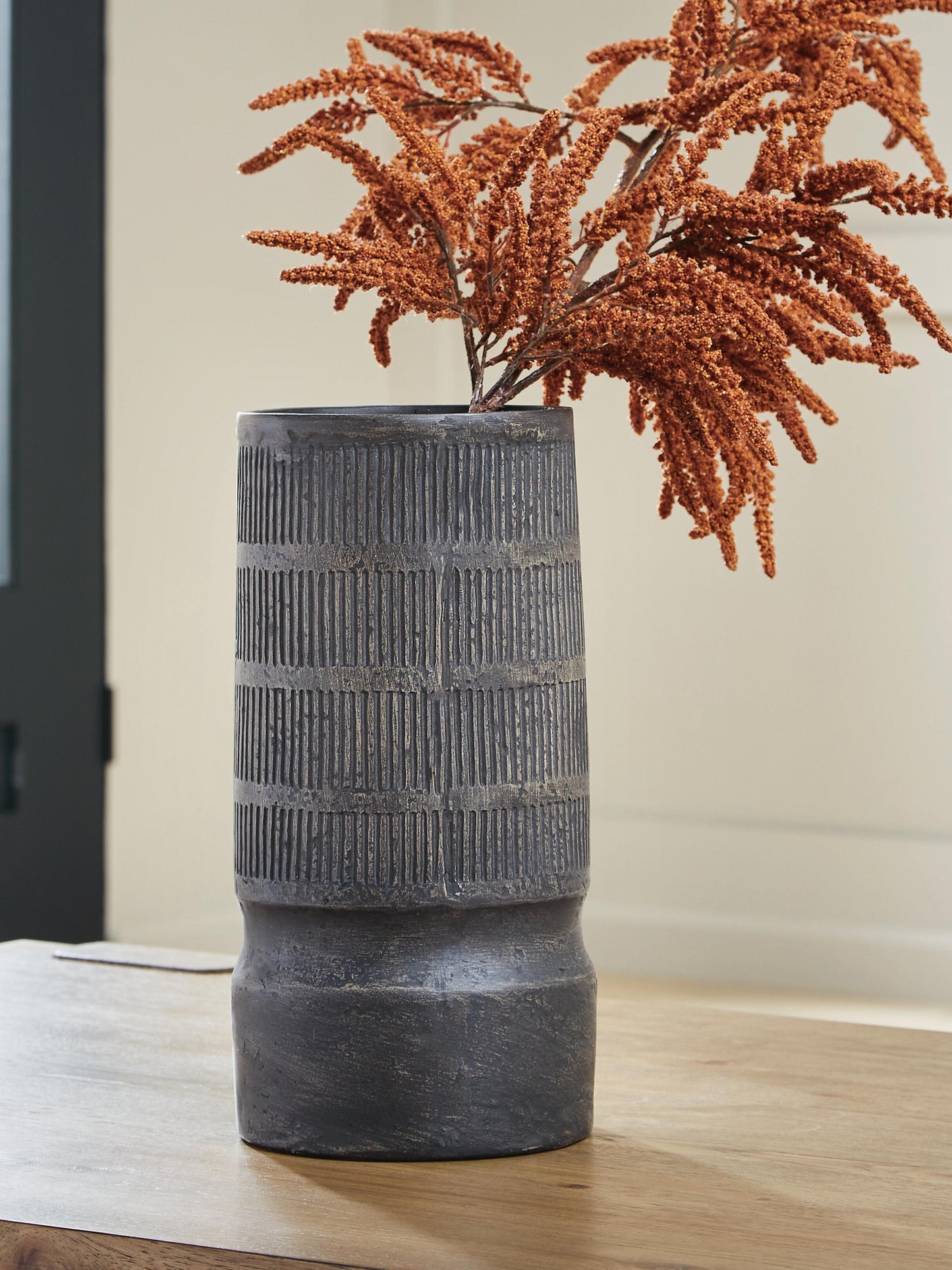 Ashley Beninworth Antique Black Vase