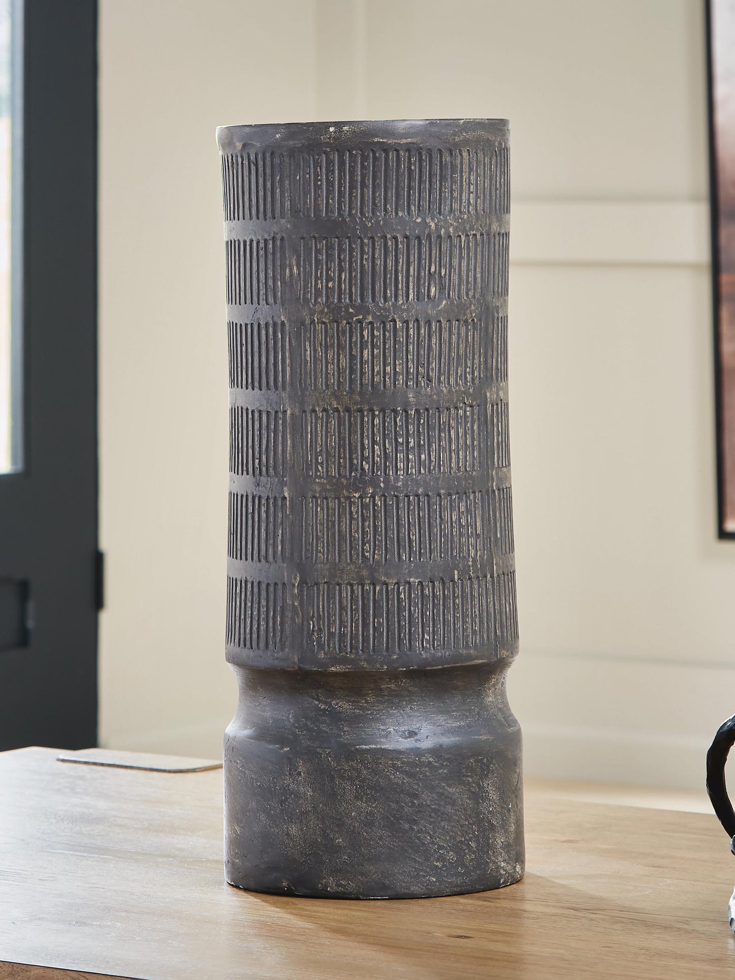Ashley Beninworth Antique Black Vase