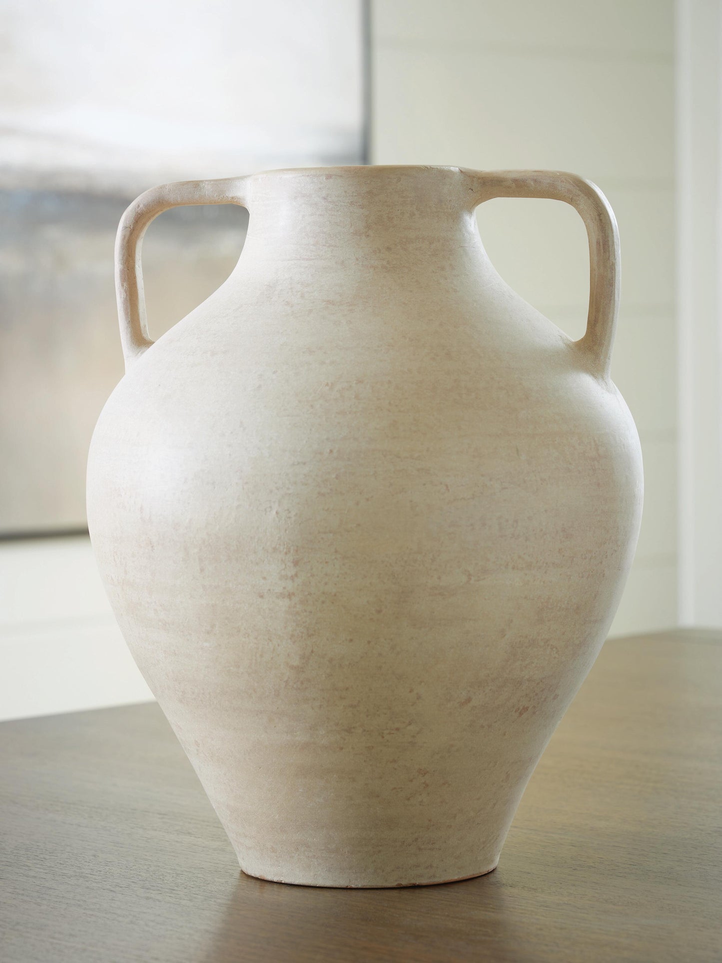 Ashley Justy Antique Beige Vase