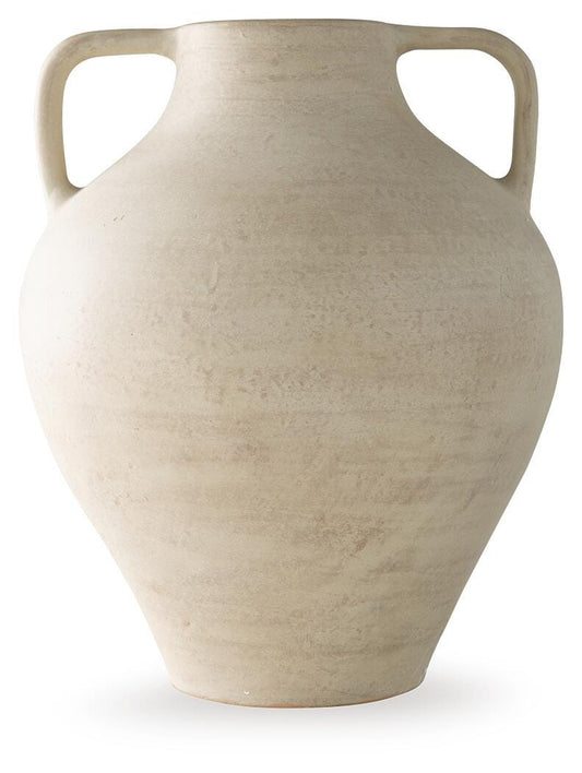 Ashley Justy Antique Beige Vase