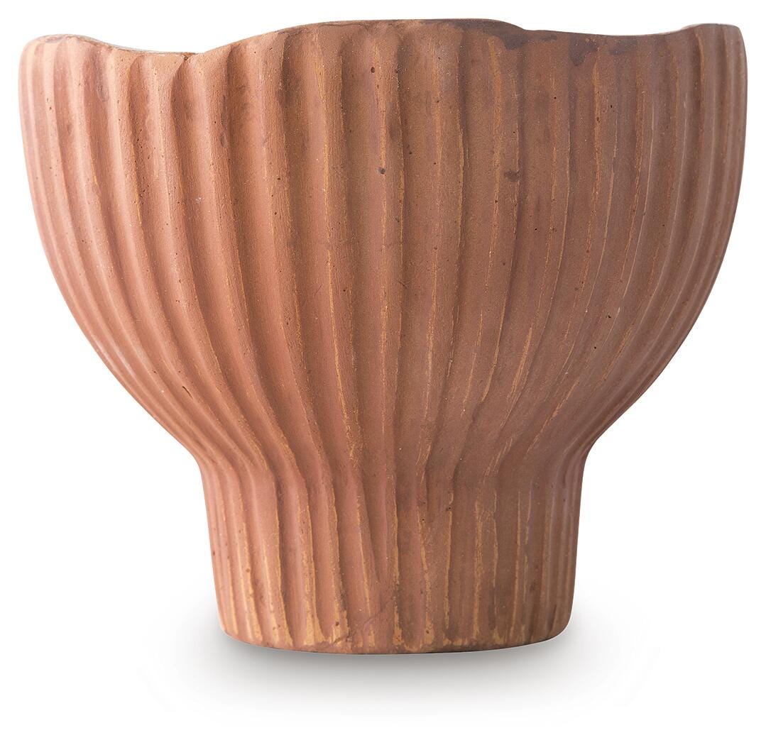 Ashley Orban Sienna White Vase