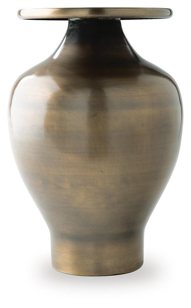 Ashley Fedorleigh Antique Brass Finish Vase