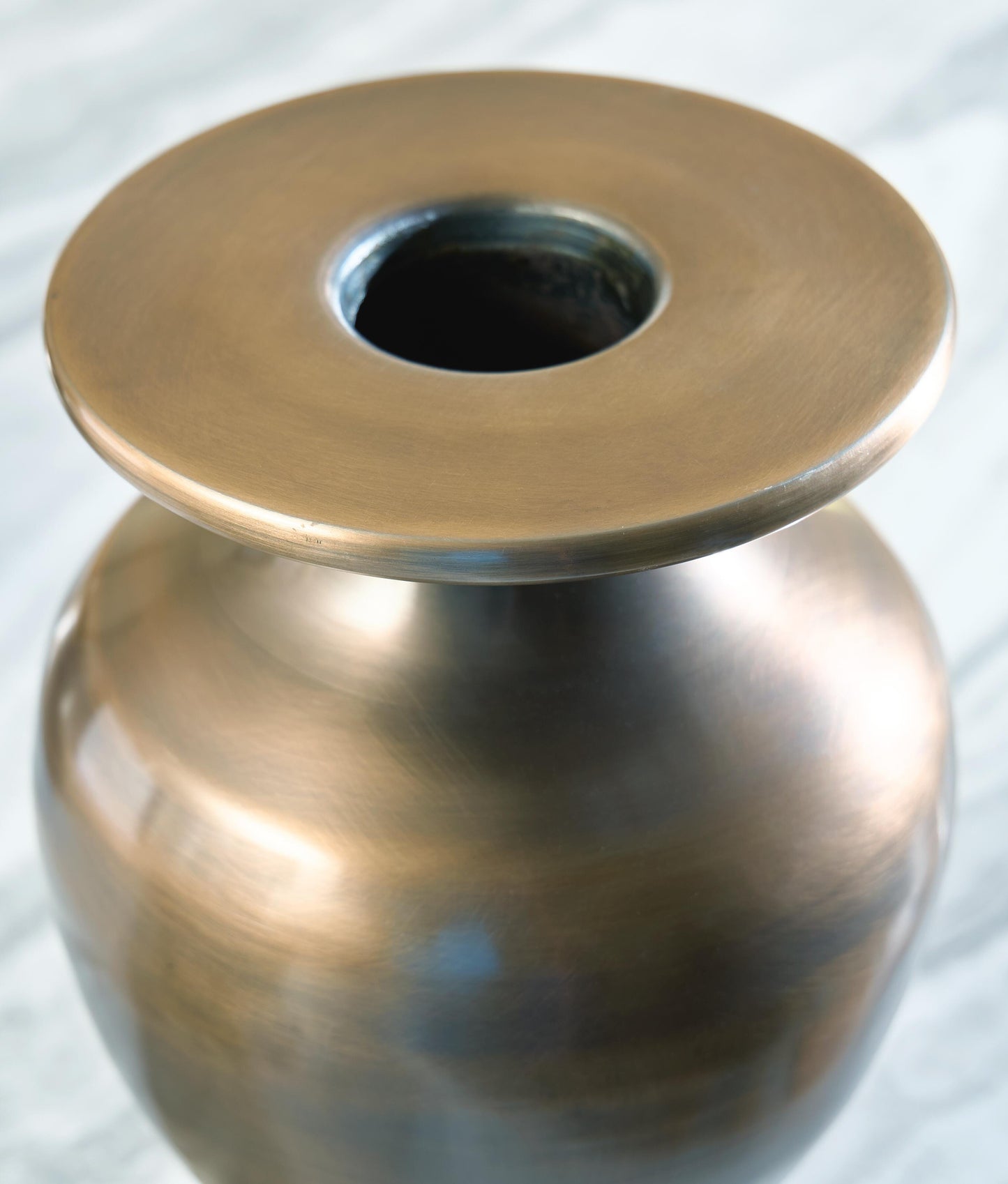 Ashley Fedorleigh Antique Brass Finish Vase