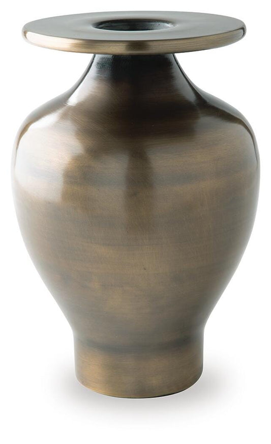 Ashley Fedorleigh Antique Brass Finish Vase