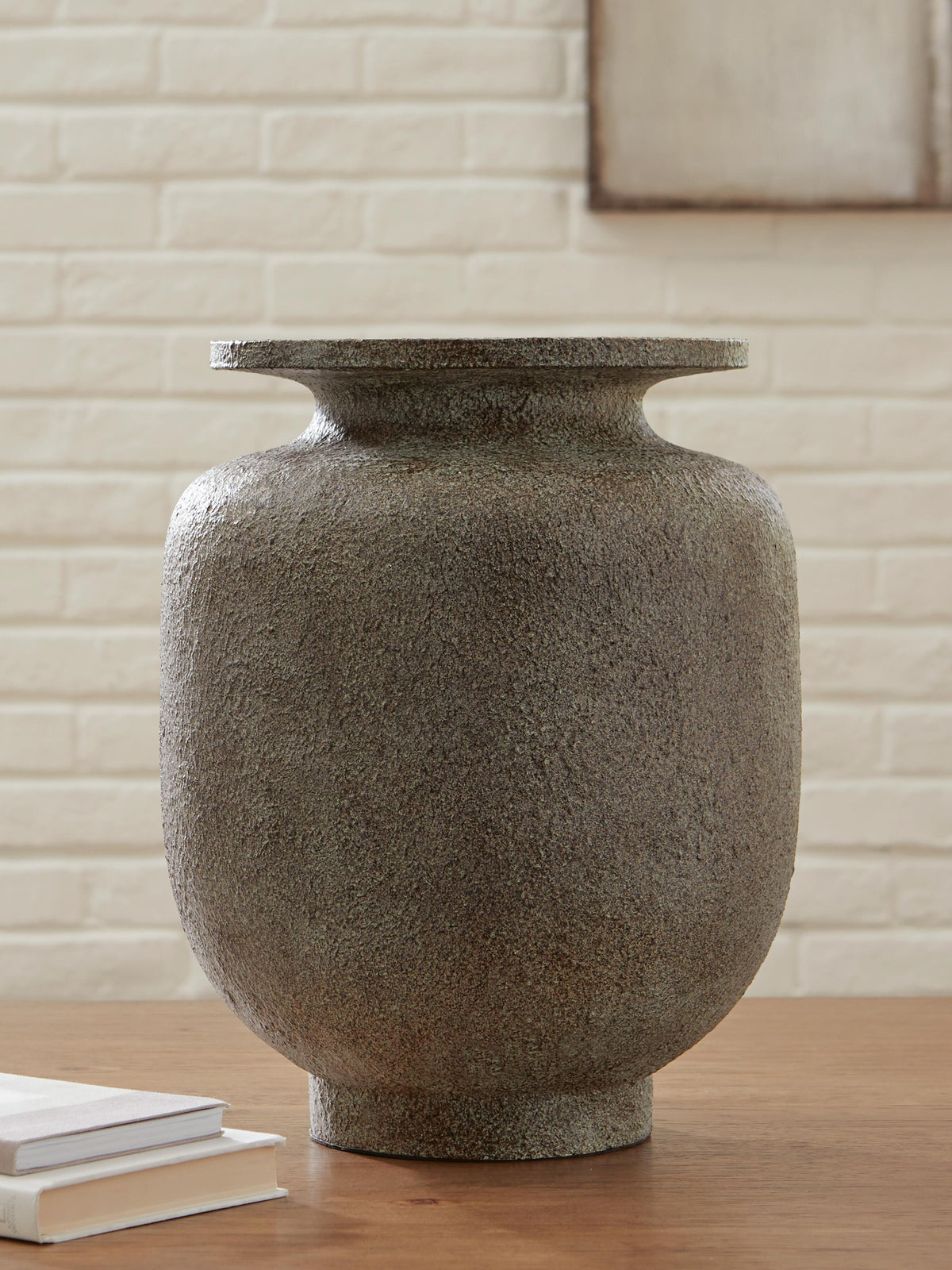 Ashley Jedwick Gray Brown Vase