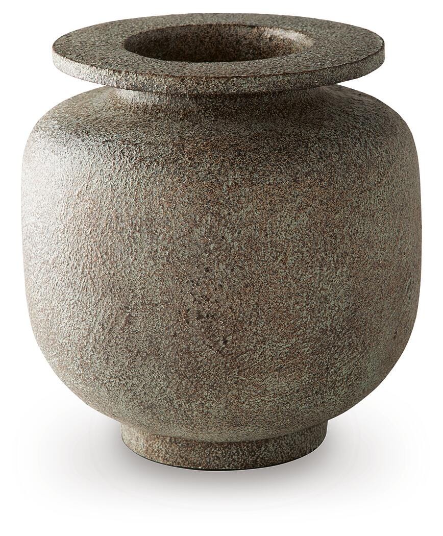 Ashley Jedwick Gray Brown Vase