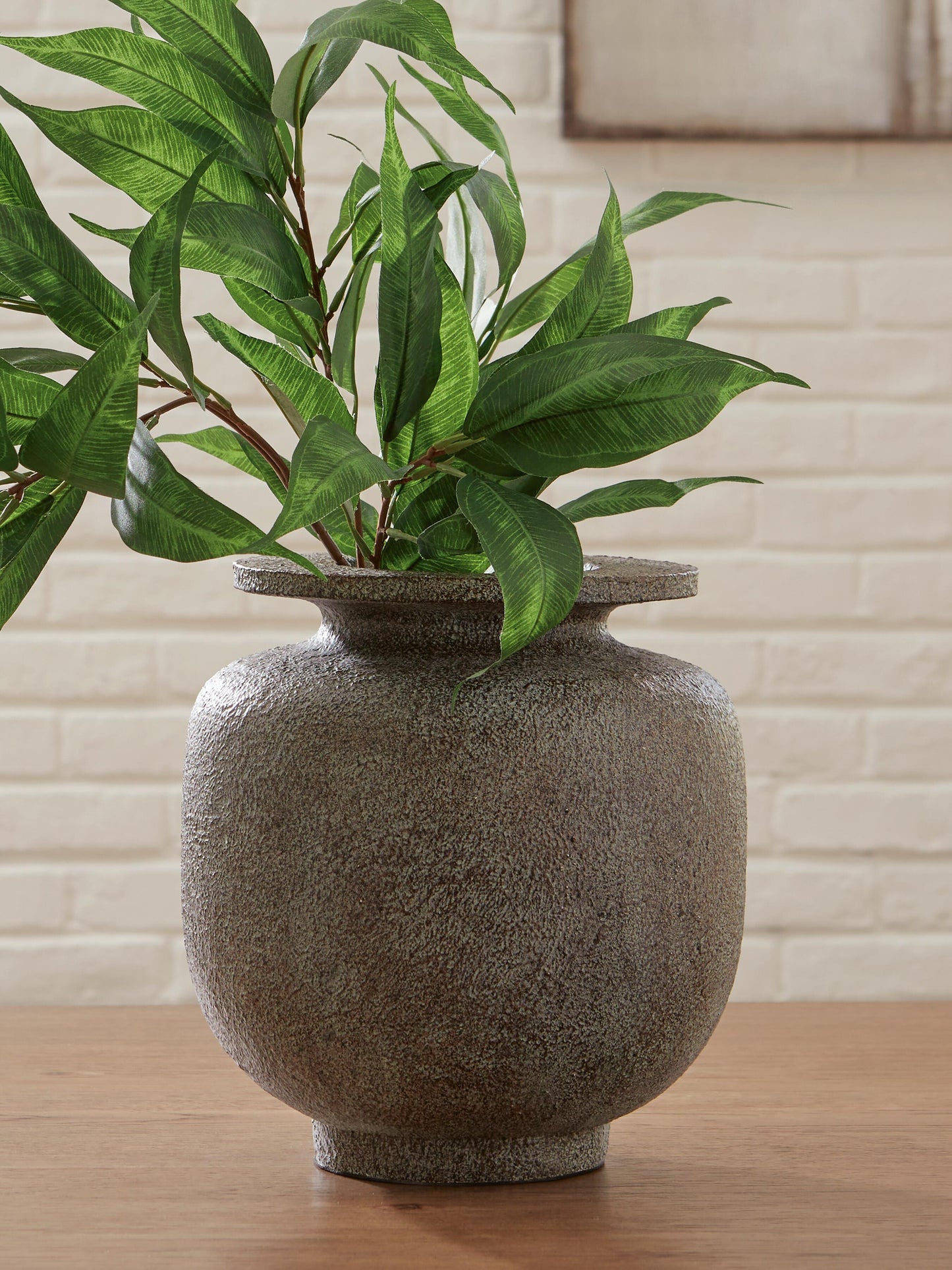 Ashley Jedwick Gray Brown Vase