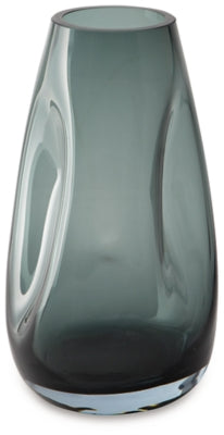 Ashley Beamund Teal Blue Vase